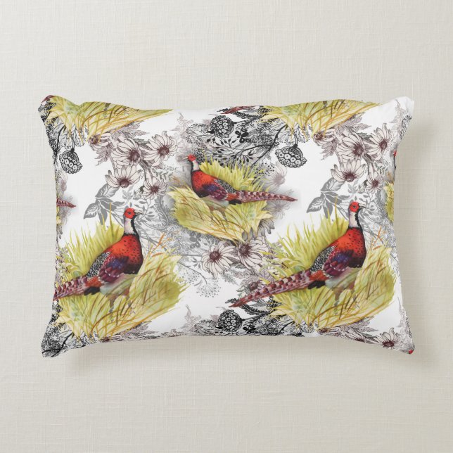 Almofada Decorativa Wild Pheasant  (Frente)
