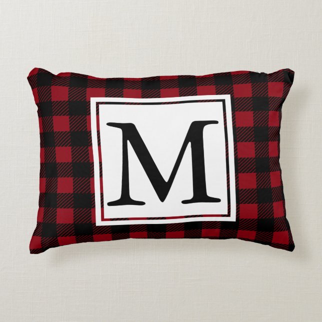 Almofada Decorativa Wilderness Buffalo Check Lumberjack Xadrez (Frente)
