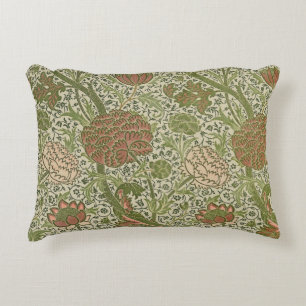 Almofada Decorativa William Morris Cray Flor de Sage Floral Botânico