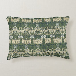 Almofada Decorativa William Morris Floral Vintage Art Tulip E Rosa