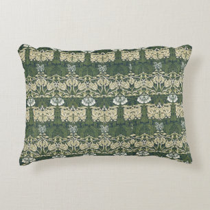 Almofada Decorativa William Morris Floral Vintage Art Tulip E Rosa