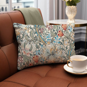 Almofada Decorativa William Morris Lily Art Nouveau Floral Pattern Acc