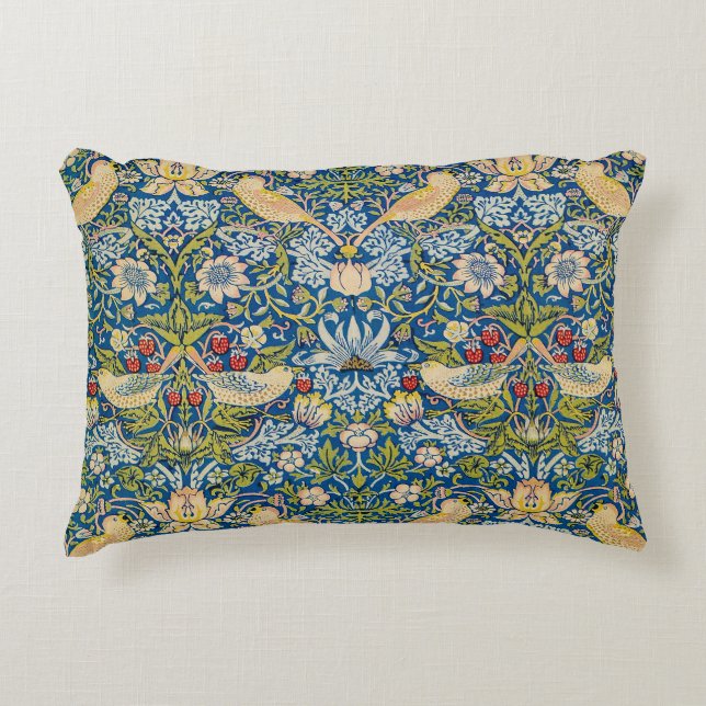 Almofada Decorativa William Morris O Ladrão de Morangos (Frente)