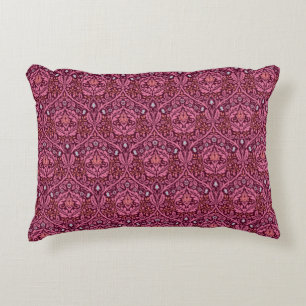 Almofada Decorativa William Morris Ouro Bough em Plum