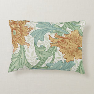 Almofada Decorativa William Morris Solteiro Stem Floral Patterno