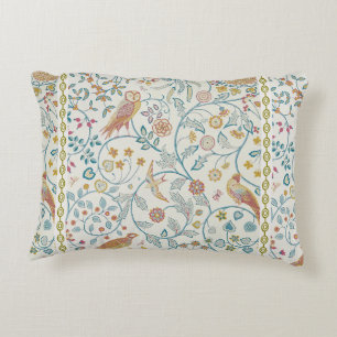 Almofada Decorativa William Morris - Wallpaper Owl e Berries