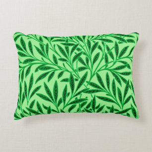 Almofada Decorativa William Morris Willow Pattern, Light Jade Green