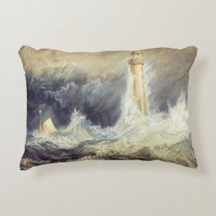 Almofada Decorativa William Turner - Farol Bell Rock