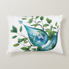 Almofada Decorativa World Water Day