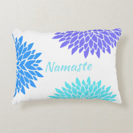 Almofada Decorativa Yoga - Flores Coloridas