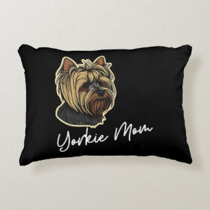 Almofada Decorativa Yorkie Mãe