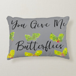 Almofada Decorativa You Give Me Butterflies