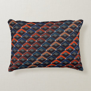 Almofada Decorativa Zigzag colorida - passos do Karo