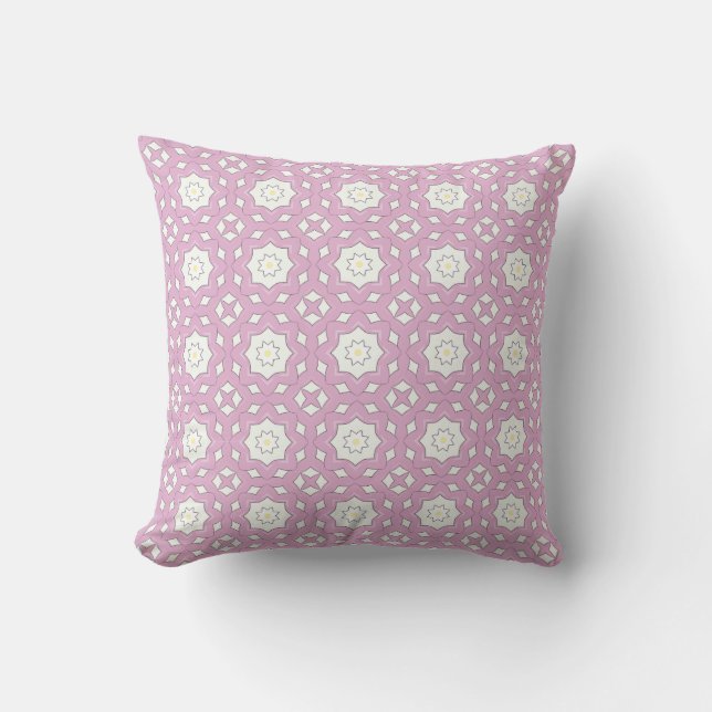 Almofada decorative pillow featuring a geometric pattern (Frente)