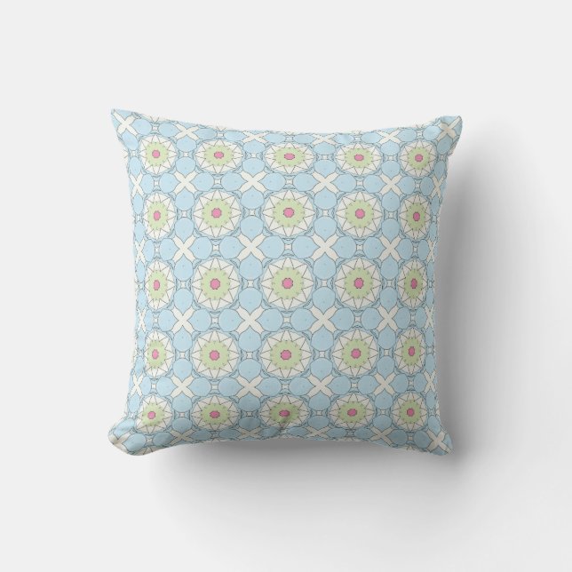 Almofada decorative pillow featuring a geometric pattern (Frente)