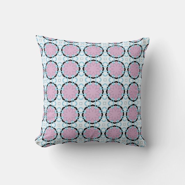 Almofada decorative pillow featuring a geometric pattern (Frente)