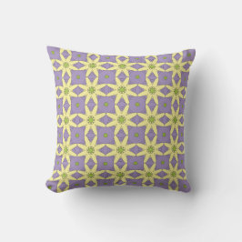 Almofada decorative pillow featuring a geometric pattern