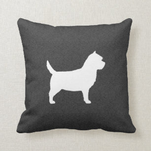 Almofada Decorativo de Silhueta Cairn Terrier Dog