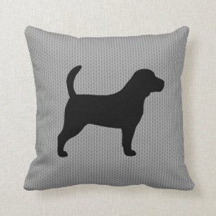 Almofada Decorativo de Silhueta de Cães de Febre