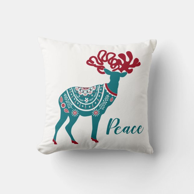 Almofada Deer Nórdico Escandia (Frente)