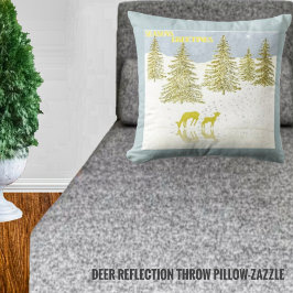 Almofada Deer Refletion