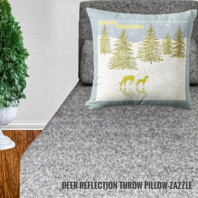 Almofada Deer Refletion (Criador carregado)