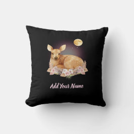 Almofada Deer Throw Pillow