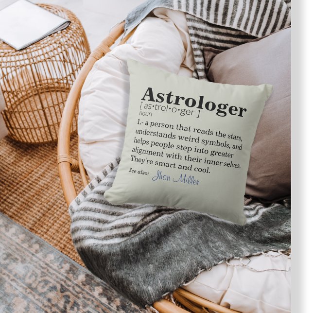 Almofada Definição de Astrologer Personalizável (Criador carregado)