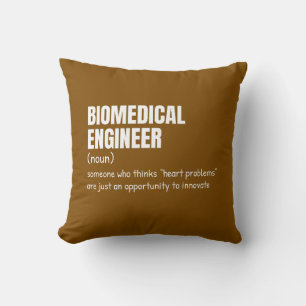 Almofada Definição de Nerd de Engenharia Biomédica