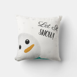 Almofada Deixe-o nevar Travesseiro decorativo