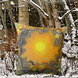 Almofada Deixe o sol brilhar no Travesseiro decorativo do a