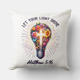 Almofada Deixe Sua Luz Brilhar