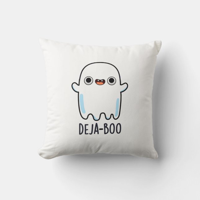 Almofada Deja Boo Funny Ghost Pun (Frente)
