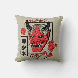 Almofada demônio japonês
