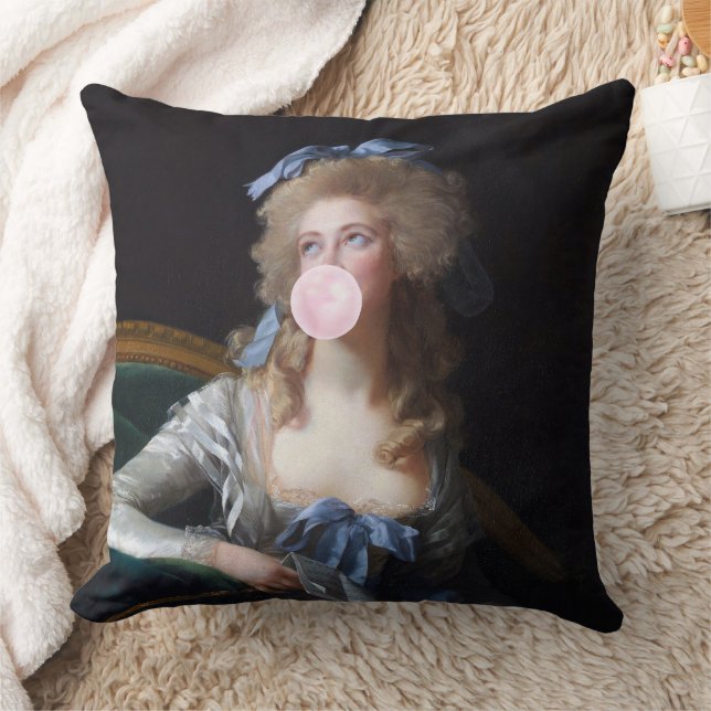 Almofada Demure with Pink Bubble Gum (Cobertor)