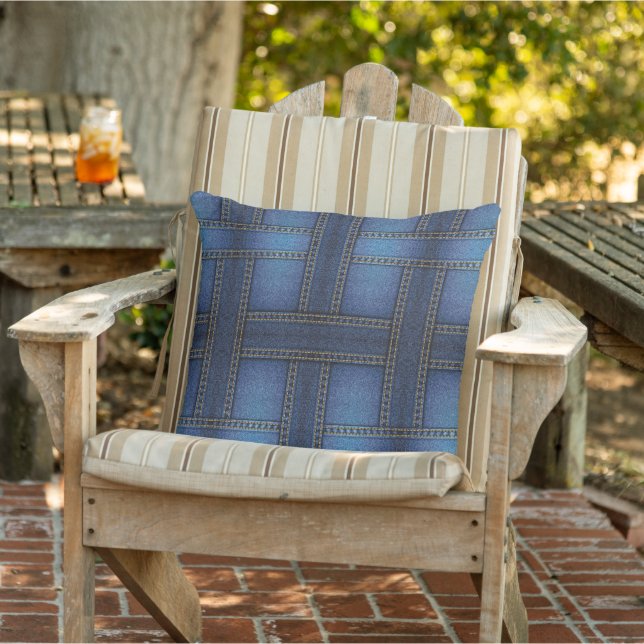 Almofada Denim Design (Cadeira)