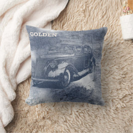 Almofada Denim Steampunk