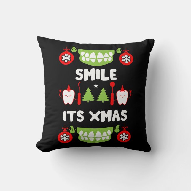 Almofada Dental Doctor Xmas (Frente)
