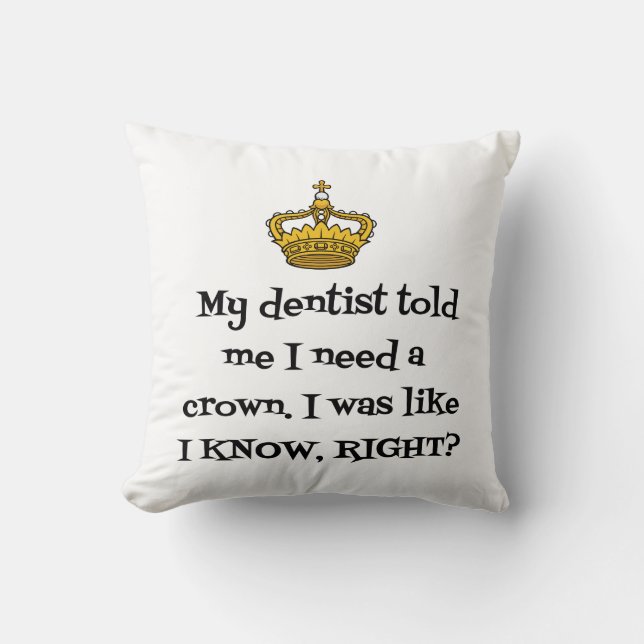 ALMOFADA DENTISTA CROWN (Frente)