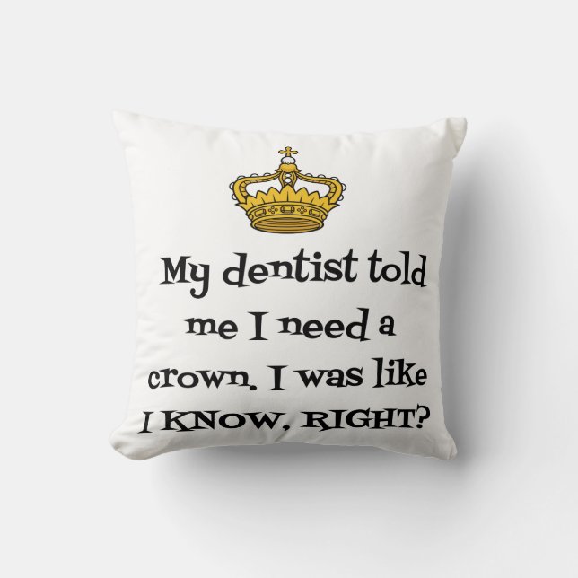 ALMOFADA DENTISTA CROWN (Frente)