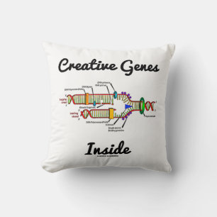 Almofada Dentro de Genes Criativos (Replicação de DNA)
