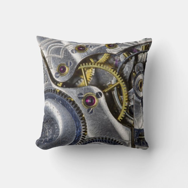 Almofada Dentro de travesseiro decorativo de relógio (Frente)