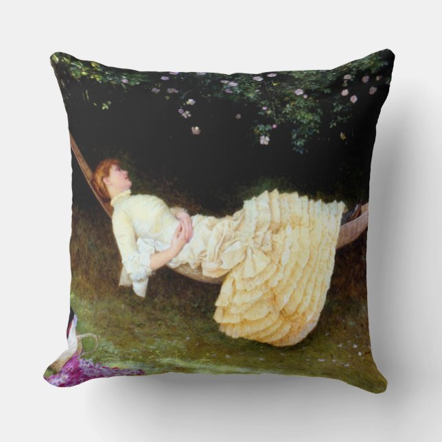 Almofada Descansando na Sombra (Frente)