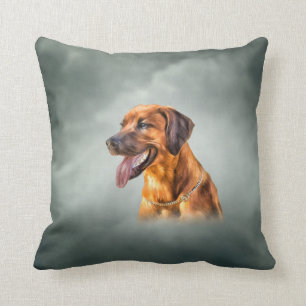 Almofada Desenhando Ridgeback da Rodésia
