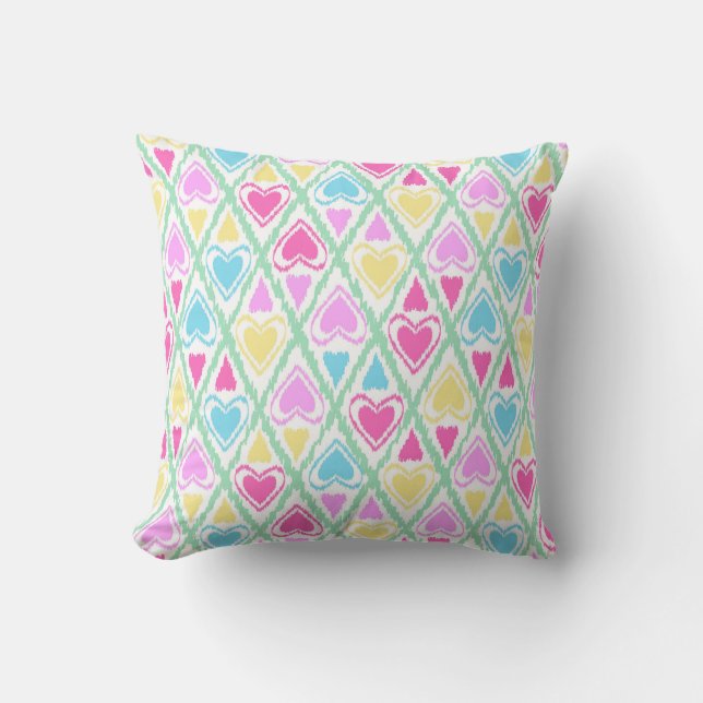 Almofada Desenhar coração, coração, amor, dia dos namorados (Frente)