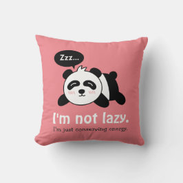 Almofada Desenho Animado Divertido de Panda Fofo Dormindo