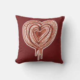 Almofada Desenho da Bomba Muscular (do coração)