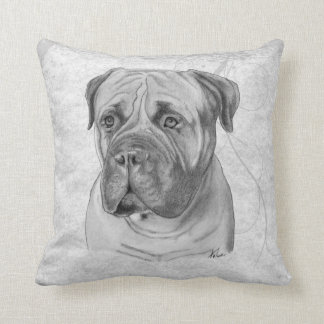 Almofada Desenho de Bullmastiff