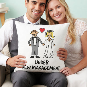 Almofada Desenho de Casamento - Sob Nova Administração