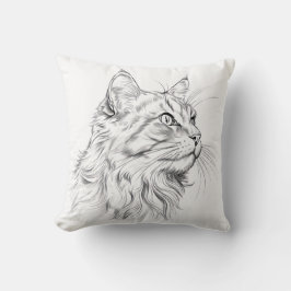 Almofada Desenho de gato